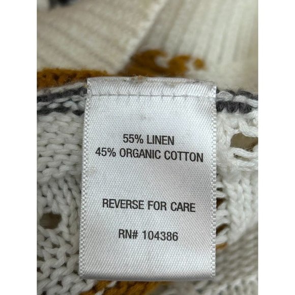 Garnet Hill‎ 3/4 sleeve Knit Sweater Size XS - Picture 4 of 7